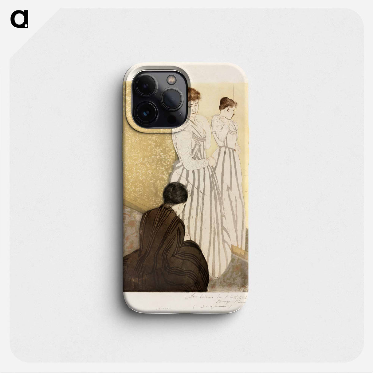 The Fitting - Mary Cassatt Phone Case.