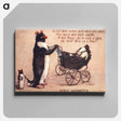 アートパネル-Nurse Guinnipen with Penguin Chicks
 - 国立医学図書館 Canvas.