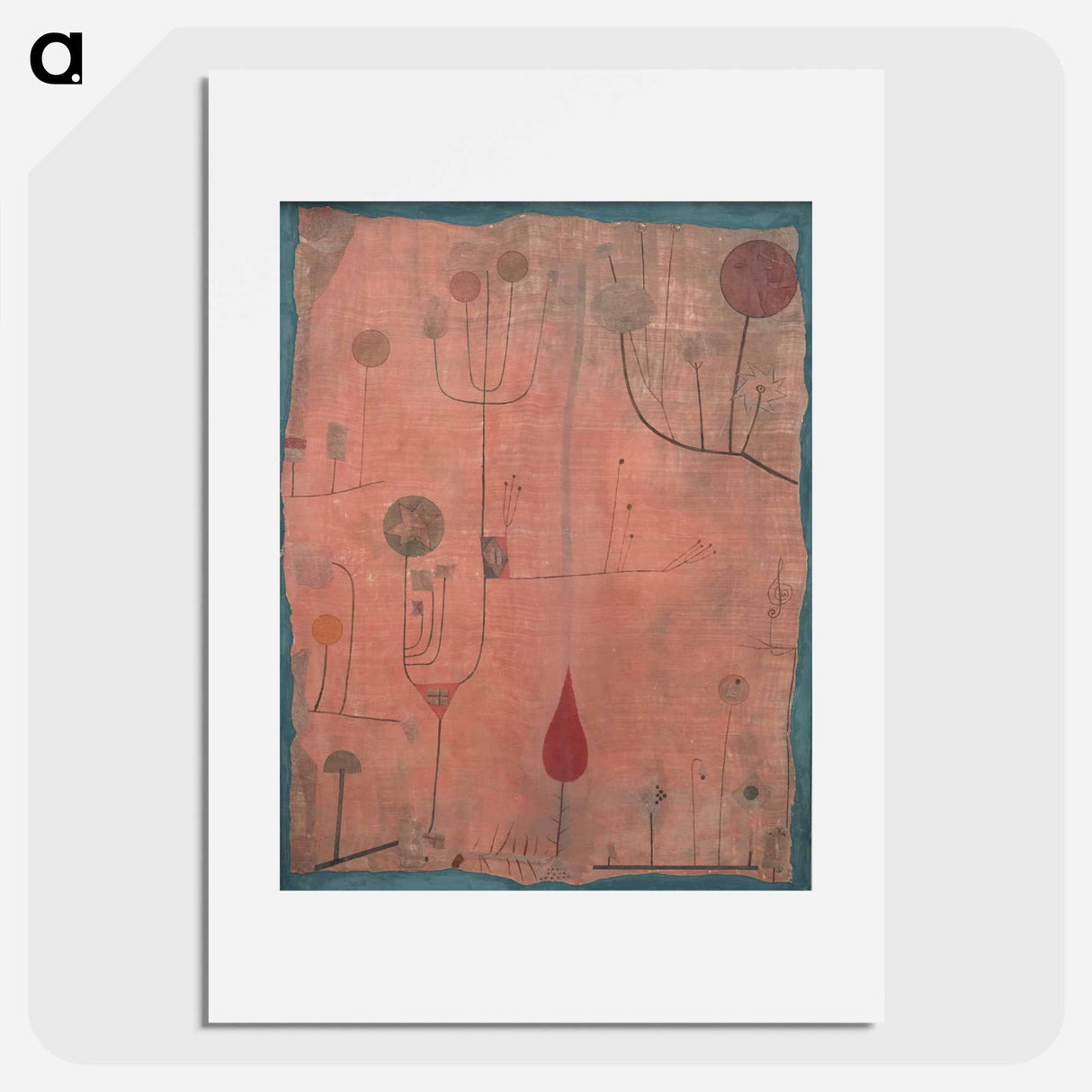 Klee - Früchte auf Rot
 - パウル クレー Poster.