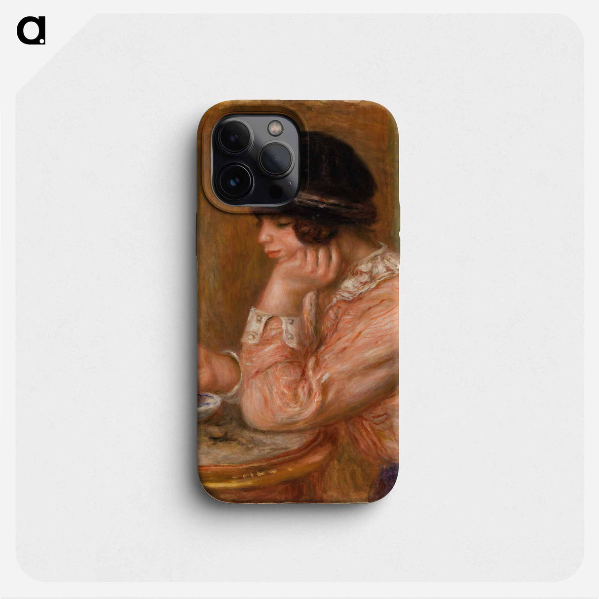 Cup of Chocolate - Pierre Auguste Renoir Phone Case.