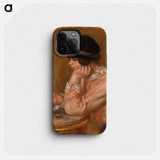 Cup of Chocolate - Pierre Auguste Renoir Phone Case.