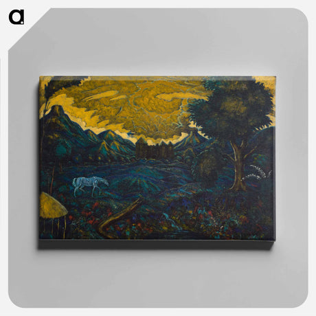 アートパネル-Landscape with a Horse
 - セントルイス美術館 Canvas.