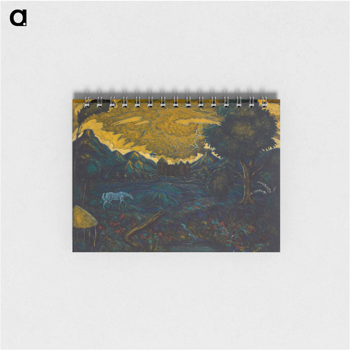 アートメモ帳-Landscape with a Horse
 - セントルイス美術館 Memo.