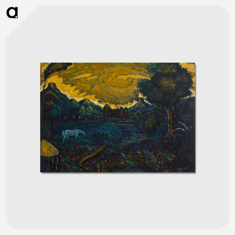 アートポストカード-Landscape with a Horse
 - セントルイス美術館 Postcard.