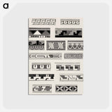 アートポストカード-Ornament
 - 装飾の文法 Postcard.