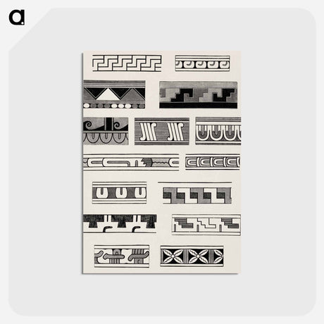 アートポストカード-Ornament
 - 装飾の文法 Postcard.