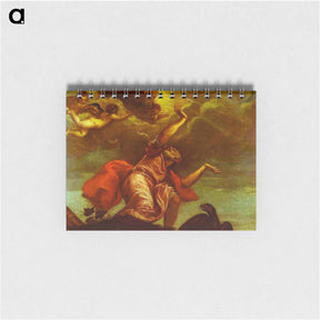 アートメモ帳-St. John the Evangelist on Patmos - ティツィアーノ ヴェチェッリオ Memo.