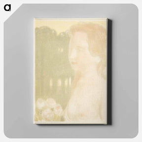 アートパネル-She was more beautiful than dreams (Elle etait plus belle que les reves)
 - イェール大学アートギャラリー Canvas.