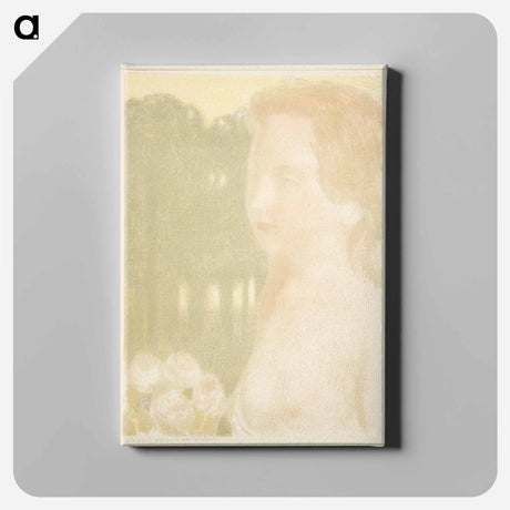 アートパネル-She was more beautiful than dreams (Elle etait plus belle que les reves)
 - イェール大学アートギャラリー Canvas.