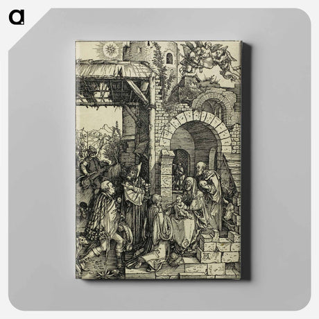 アートパネル-The Adoration of the Magi - アルブレヒト デューラー Canvas.
