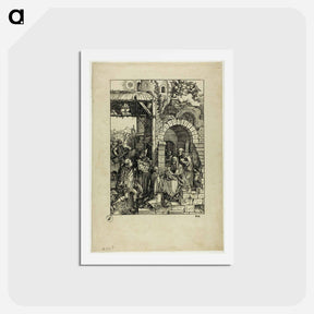 アートポストカード-The Adoration of the Magi - アルブレヒト デューラー Postcard.