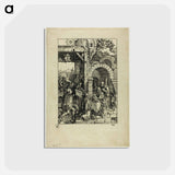 アートポストカード-The Adoration of the Magi - アルブレヒト デューラー Postcard.