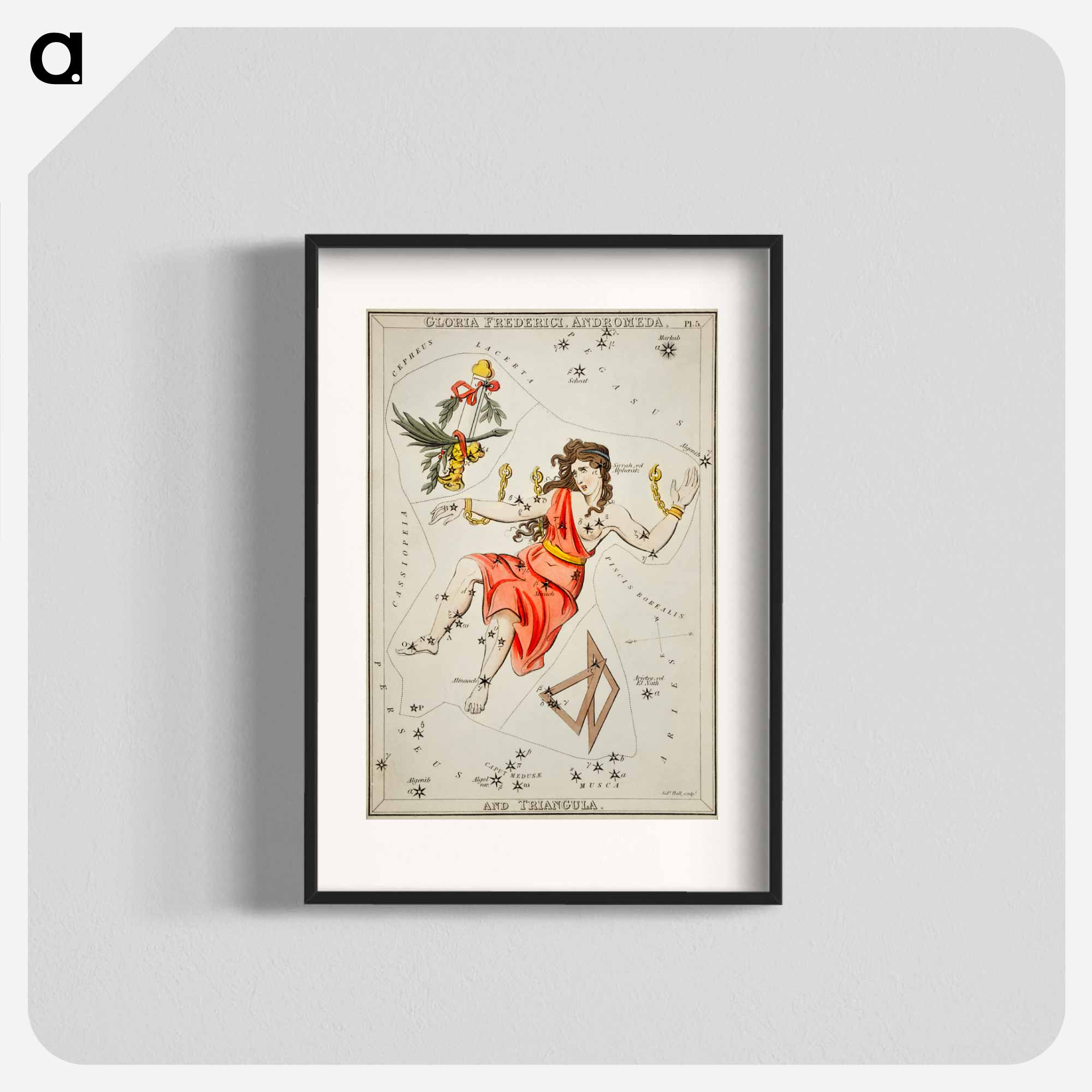 アンティーク絵画 1940年代のアンティーク 絵画（ピンク）(m-421-z)｜アンティーク雑貨