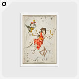 アートポストカード-Gloria Frederici, Andromeda - アンティーク地図 Postcard.