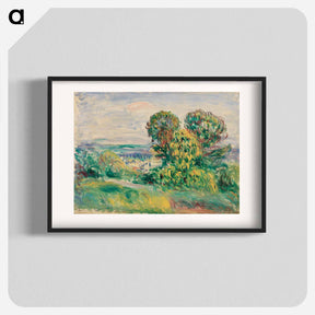 アートポスター-Landscape by Pierre Auguste Renoir
 - バーンズ・コレクション Poster.