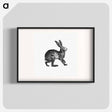 アートポスター-Victorian Rabbit Engraving
 - 大英図書館 Poster.