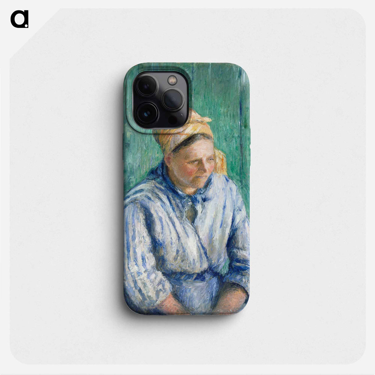 Washerwoman, Study - Camille Pissarro Phone Case.