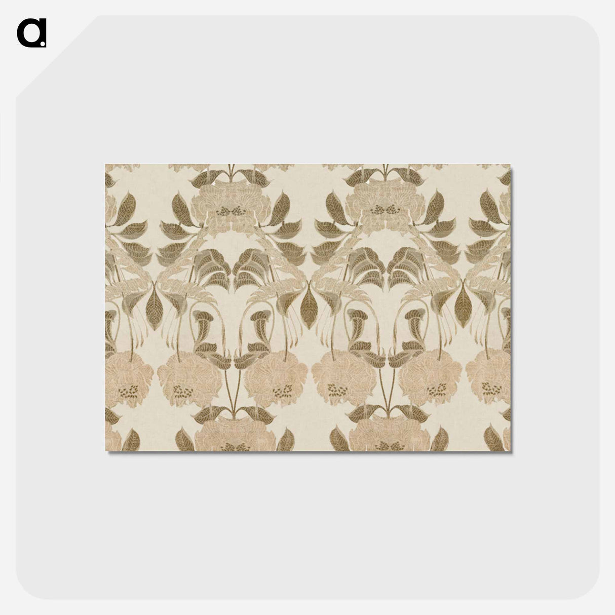 アートポストカード-Art Nouveau Silk
 - クリーブランド美術館 Postcard.