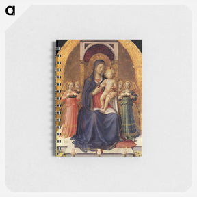 アートメモ帳-Perugia Altarpiece (central panel) - フラ アンジェリコ Memo.