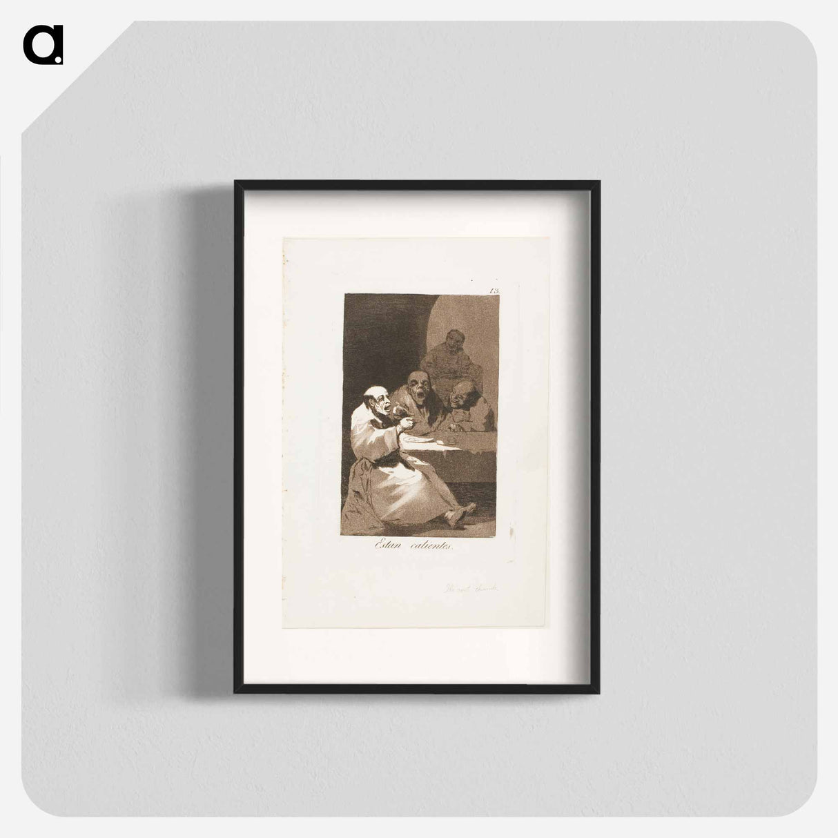 They are Hot - Francisco de Goya Poster.