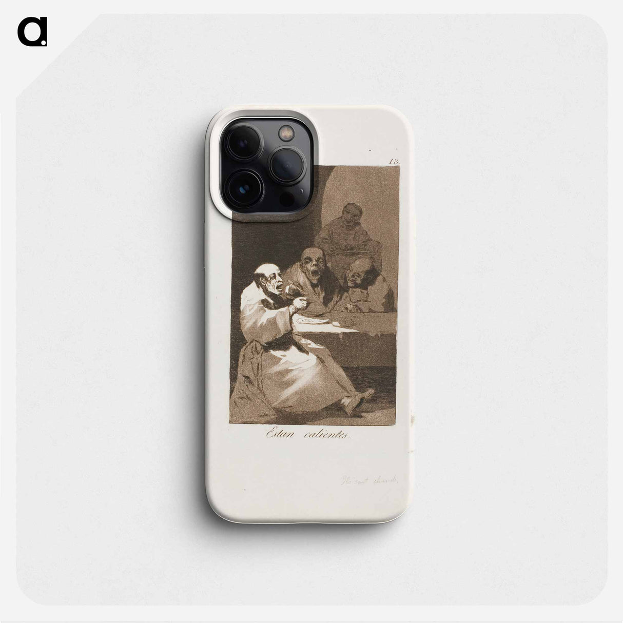 They are Hot - Francisco de Goya Phone Case.