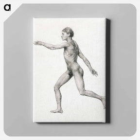 アートパネル-Human Figure, Lateral View, Undissected
 - ジョージ スタッブス Canvas.