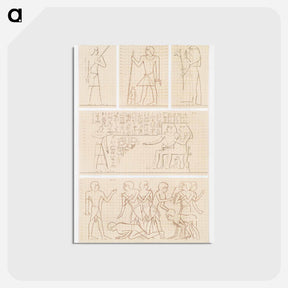 アートポストカード-Egyptian Lifestyle
 - エジプト美術史 Postcard.