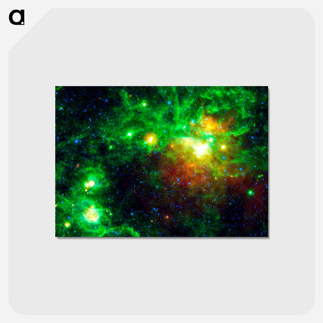 アートポストカード-Star-Forming Regions
 - ハッブル画像 Postcard.
