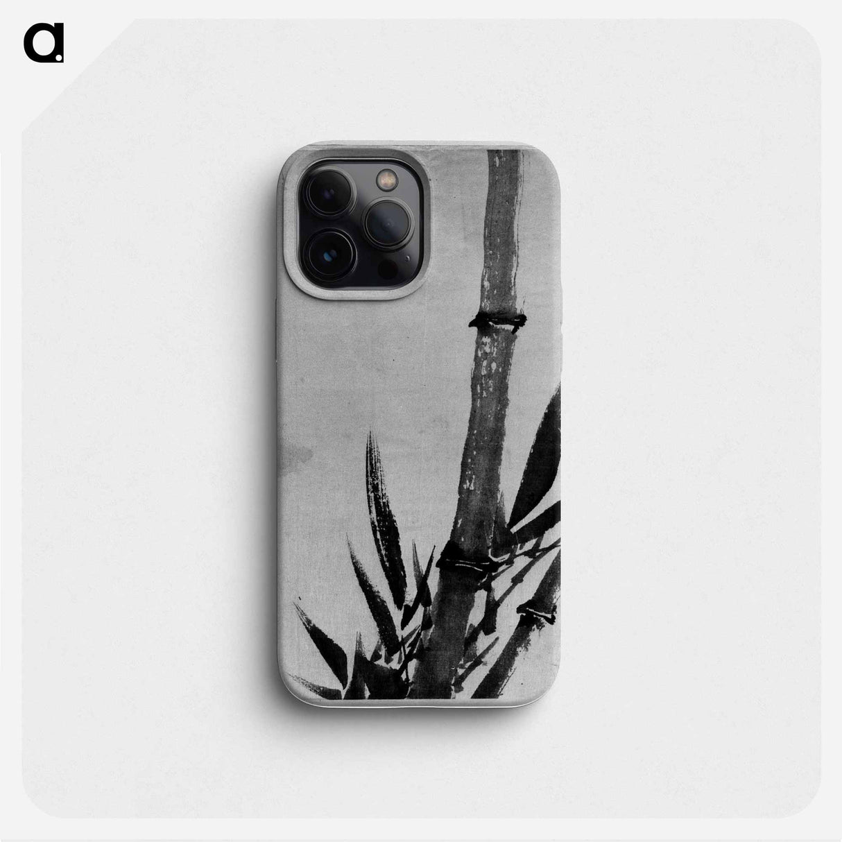 Bamboo - Katsushika Hokusai Phone Case.