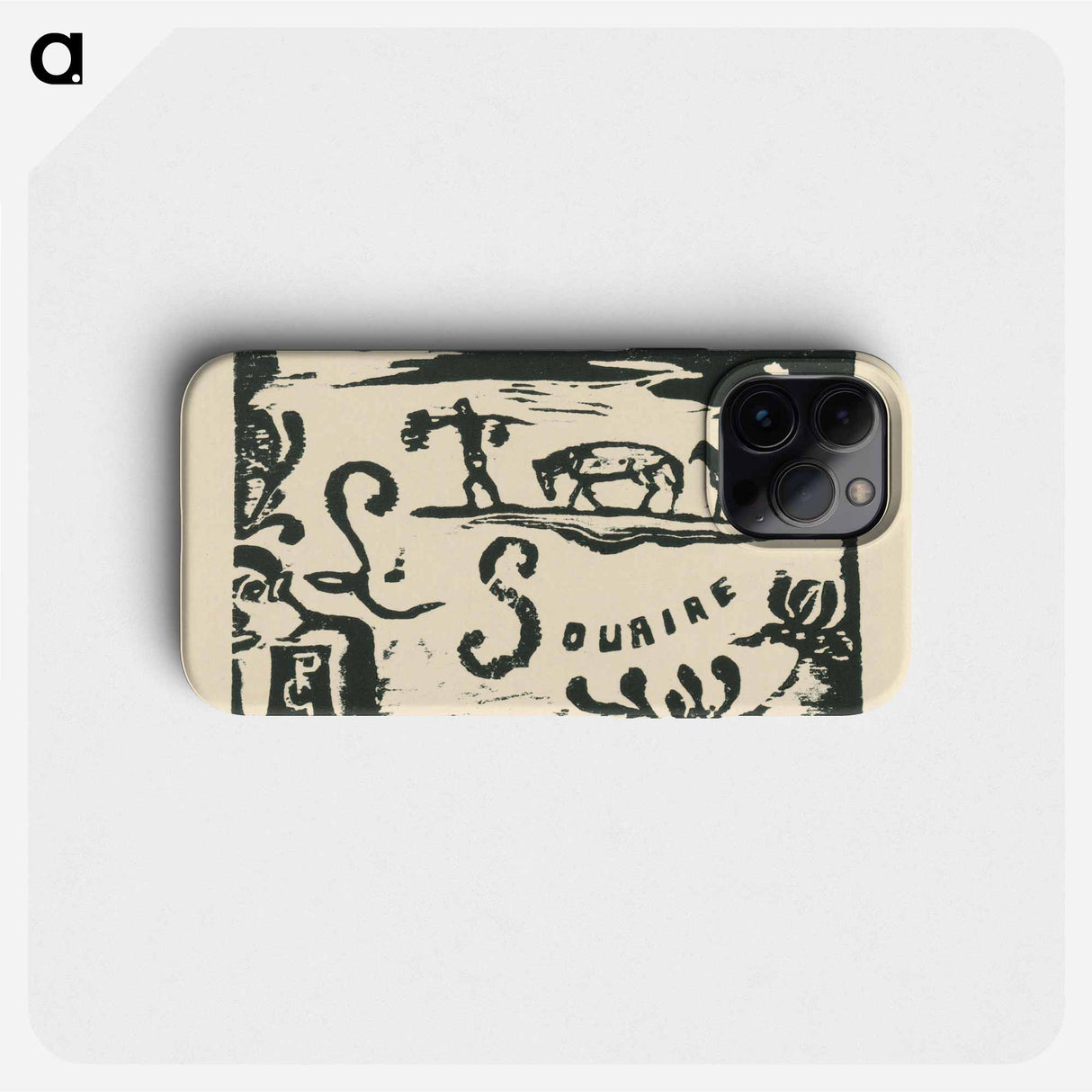 Horses - Paul Gauguin Phone Case.