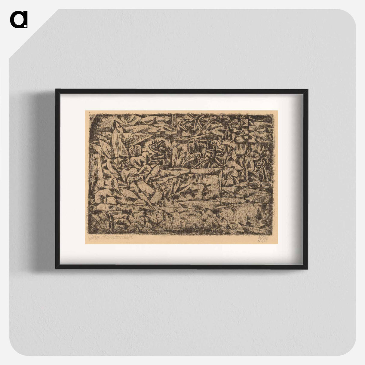 Paul Klee's Garden of Passion
 - パウル クレー Poster.