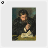 アートポストカード-Claude Monet - ピエール オーギュスト ルノワール Postcard.