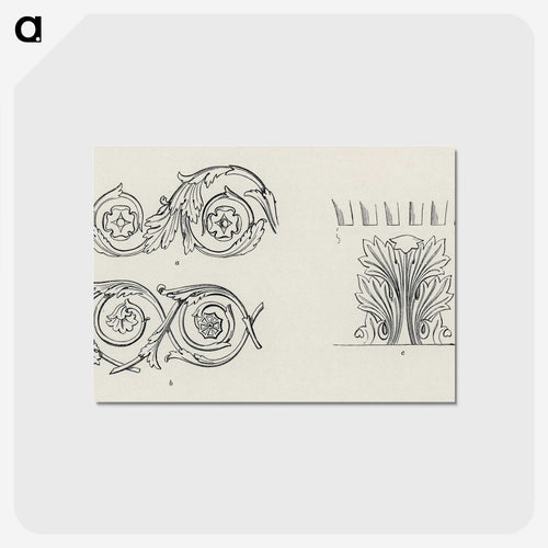 装飾 - 装飾の文法 Postcard.