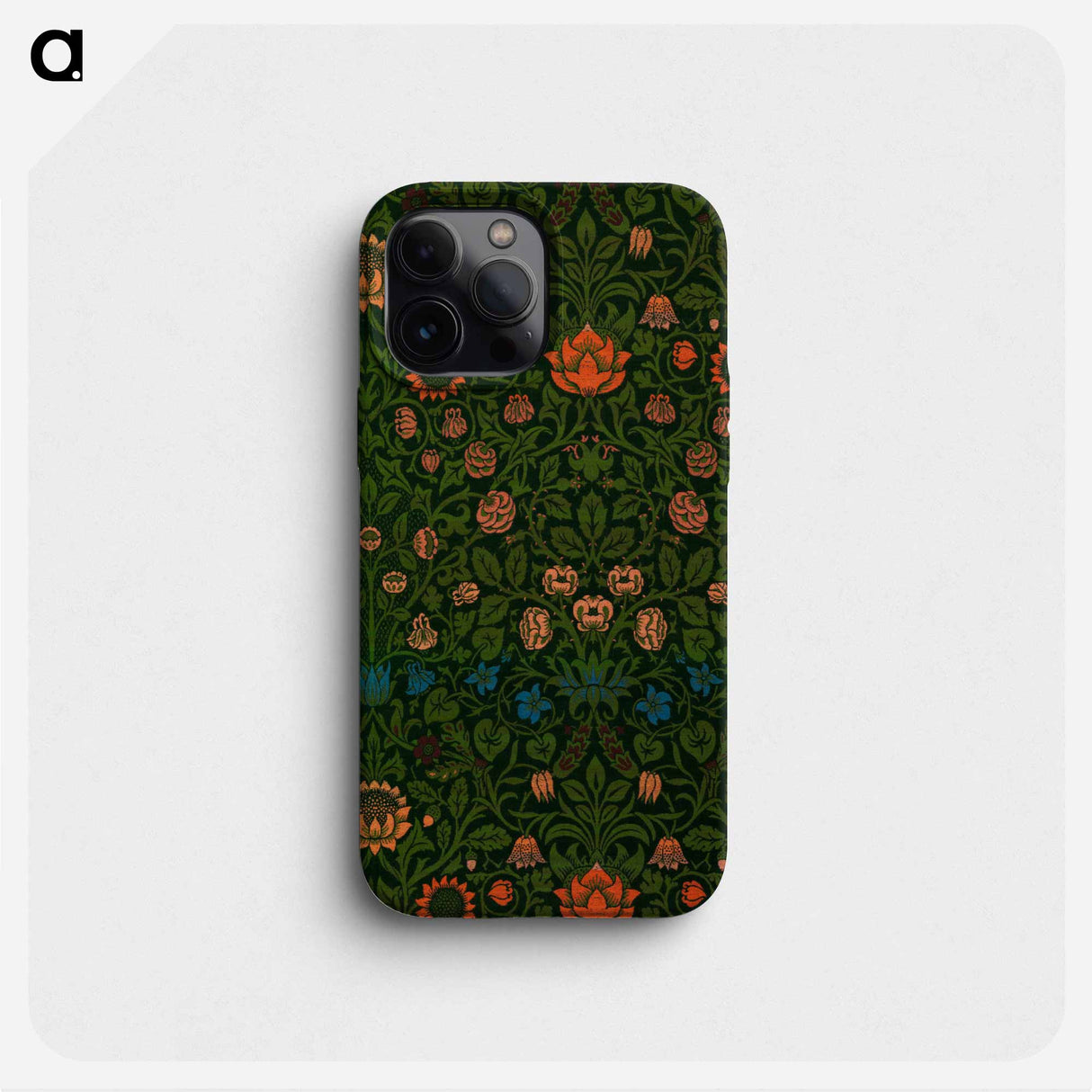 Violet and Columbine - William Morris Phone Case.