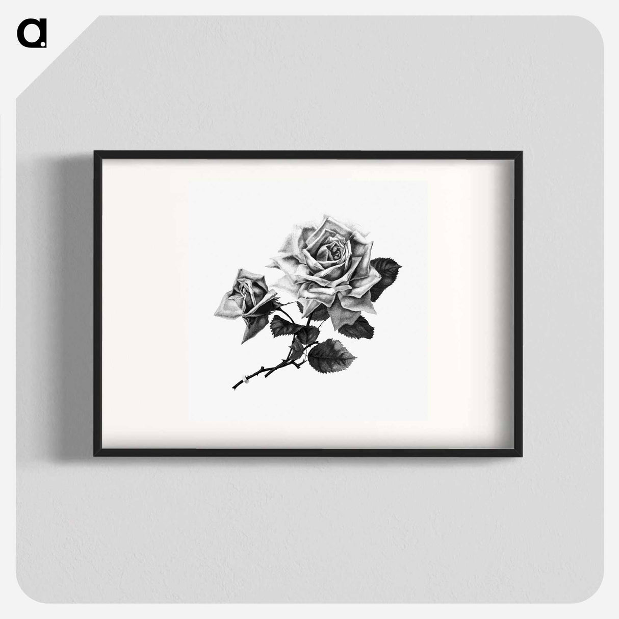 アートポスター-Rose from Songs of Love and Joy
 - 大英図書館 Poster.