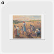 アートポストカード-The gleaners - カミーユ ピサロ Postcard.