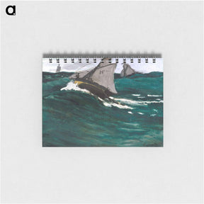 アートメモ帳-The Green Wave - クロード モネ Memo.