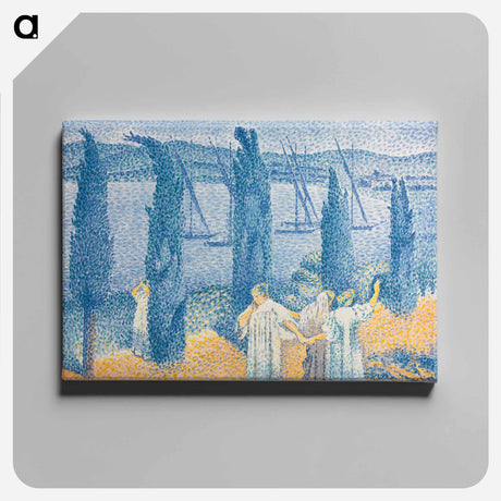 アートパネル-The Promenade; Landscape with Cypresses
 - クリーブランド美術館 Canvas.