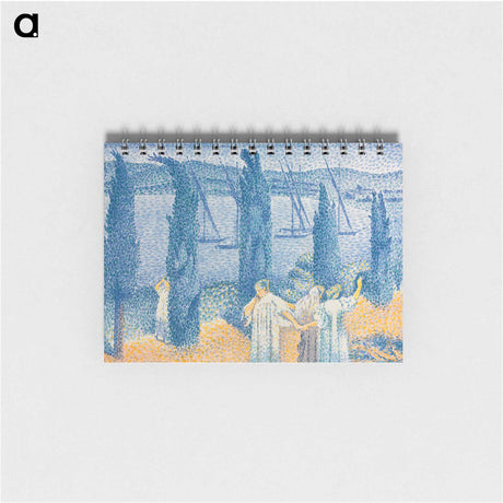 アートメモ帳-The Promenade; Landscape with Cypresses
 - クリーブランド美術館 Memo.