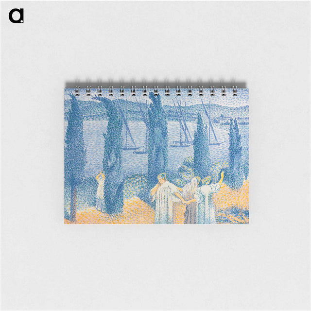 アートメモ帳-The Promenade; Landscape with Cypresses
 - クリーブランド美術館 Memo.