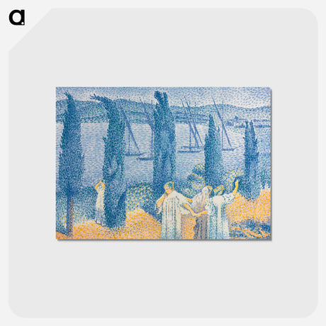 アートポストカード-The Promenade; Landscape with Cypresses
 - クリーブランド美術館 Postcard.