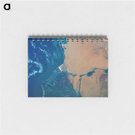 アートメモ帳-Nile Delta and Suez Canal as seen from Skylab 3
 - 上空からの地球 Memo.