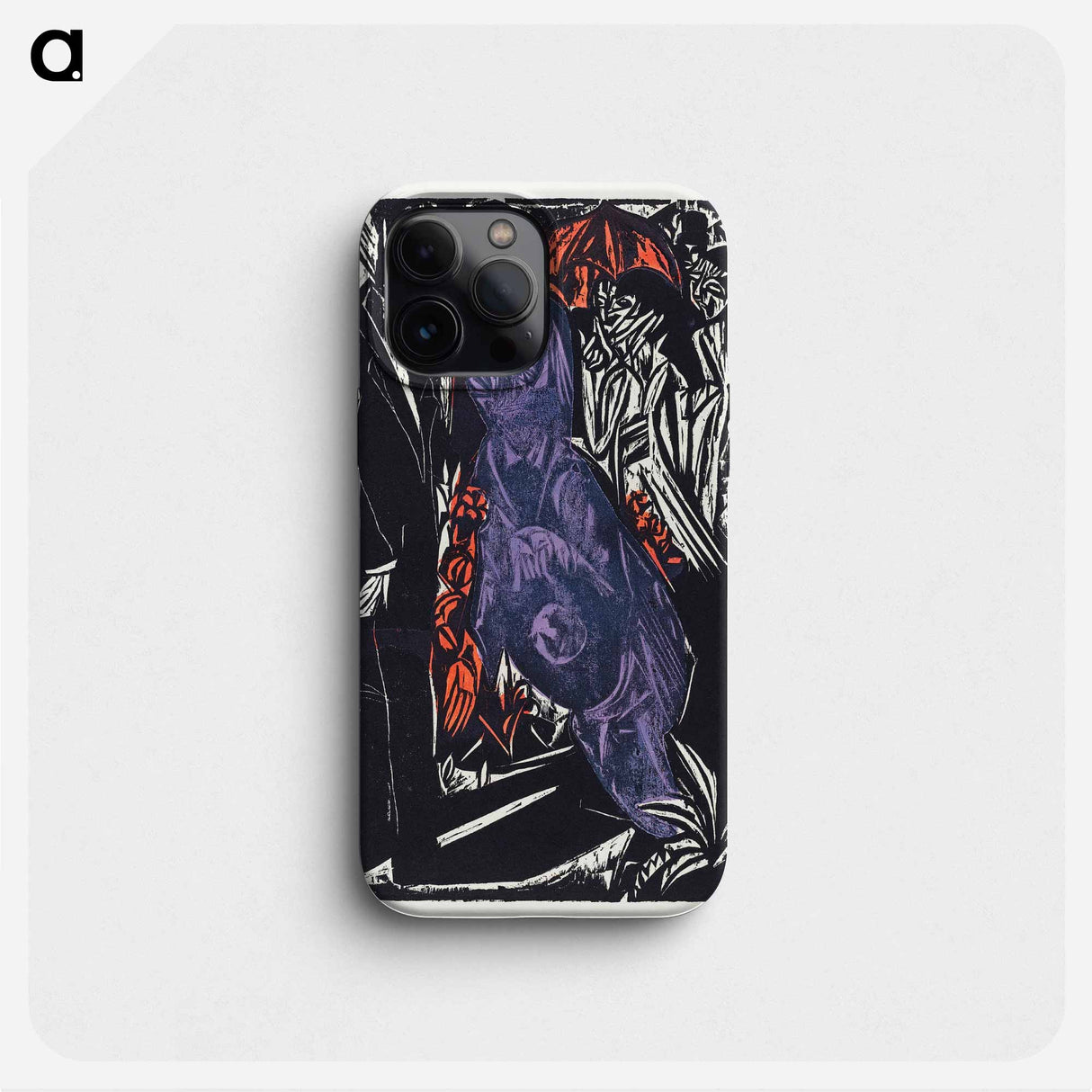 Peter Schlemihl's Wondrous Story: The Sale of His Shadow - Ernst Ludwig Kirchner Phone Case.