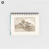 The Way in Which the Ancient Spaniards Hunted Bulls on Horseback in the Open Country - フランシスコ デ ゴヤ Memo.