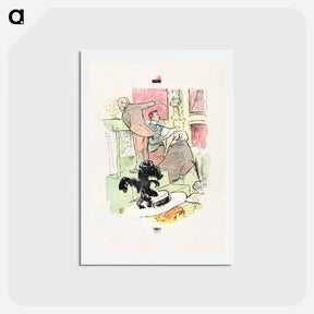 アートポストカード-Les grands concerts de l'opera - アンリ ド トゥールーズ ロートレック Postcard.