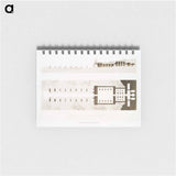 アートメモ帳-Hemi-Spéos de Guirché: Plan and Section
 - エジプト美術史 Memo.