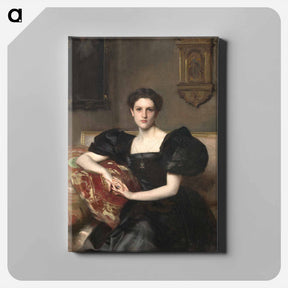 アートパネル-Elizabeth Winthrop Chanler (Mrs. John Jay Chapman) - ジョン シンガー サージェント Canvas.