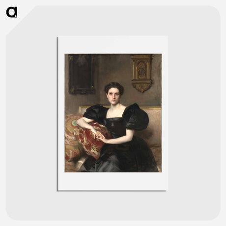アートポストカード-Elizabeth Winthrop Chanler (Mrs. John Jay Chapman) - ジョン シンガー サージェント Postcard.