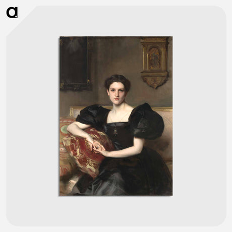 アートポストカード-Elizabeth Winthrop Chanler (Mrs. John Jay Chapman) - ジョン シンガー サージェント Postcard.