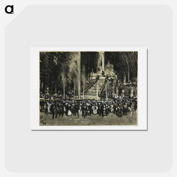 The Fountains Playing at La Granga
 - ジョセフ ペネル Postcard.